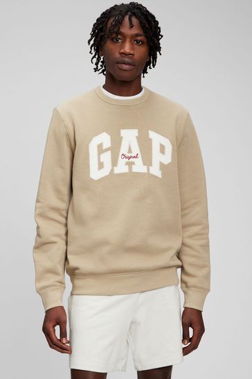 Gap logo fleece crewneck sweatshirt online
