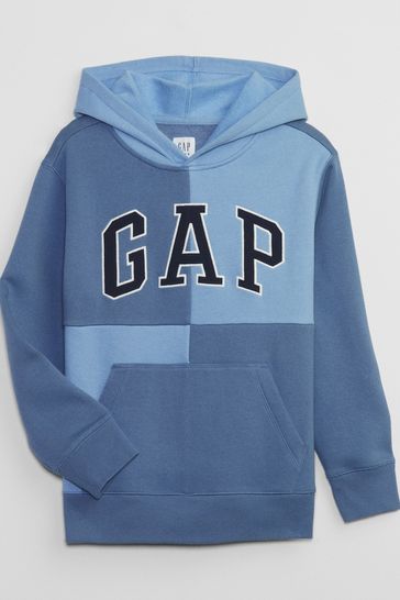 Buy Gap Logo Colourblock Long Sleeve Hoodie from the Gap online shop