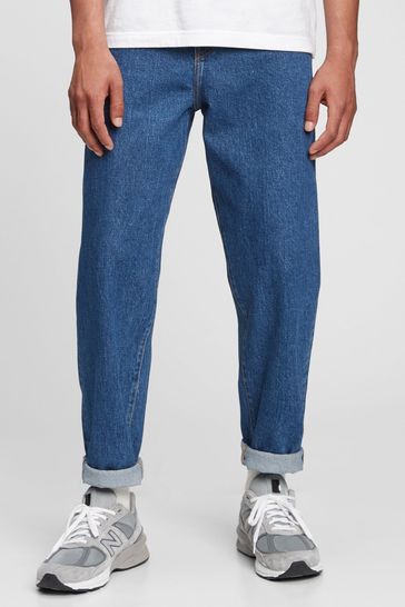 Buy Gap Wash Relaxed Fit taper Jeans from the Gap online shop