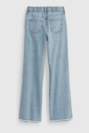 Buy Gap High Rise Wide Leg Jeans with Washwell Kids from the Gap