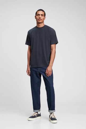 Buy Gap Wash Relaxed Fit taper Jeans from the Gap online shop