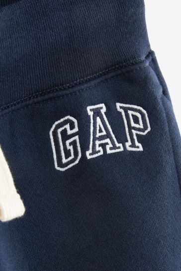 Gap Blue Logo Pull On Joggers