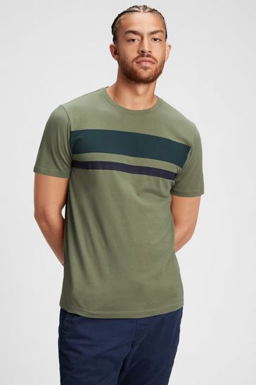 Buy Gap Everyday Stripe T Shirt from the Gap online shop