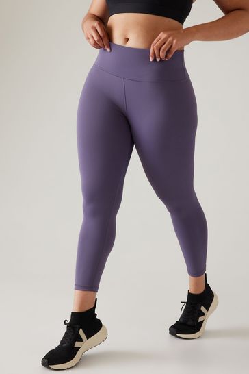 Athleta Purple Elation Train 7 8 Leggings