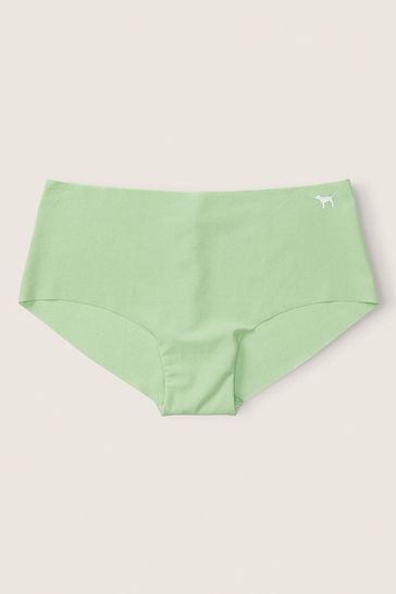 Victoria's Secret PINK Soft Jade Green No Show Hipster Knickers