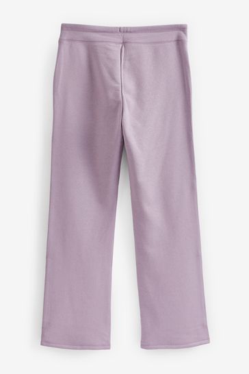 Gap Purple Logo Bootcut Sweat Trousers