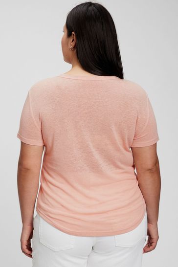 Gap linen online blend t shirt
