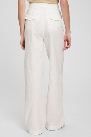 Gap white trousers clearance