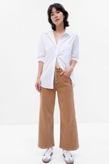 Buy Gap High Waisted Ankle Jeans with Washwell from the Gap online