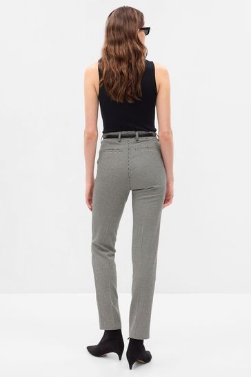 Buy Gap Mid Rise Slim Printed Trousers from the Gap online shop