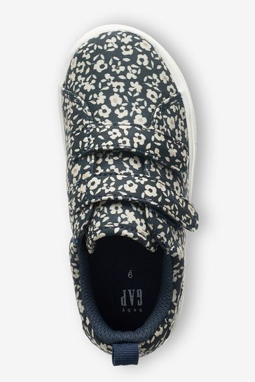 Gap Black Floral Floral Print Sneakers