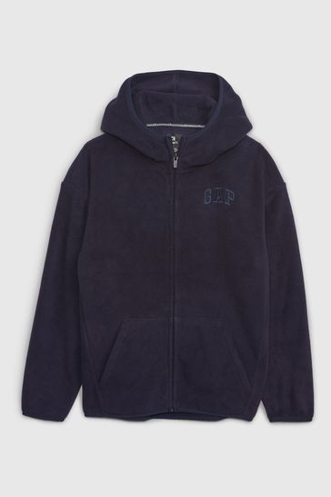 Gap arch hotsell logo zip hoodie