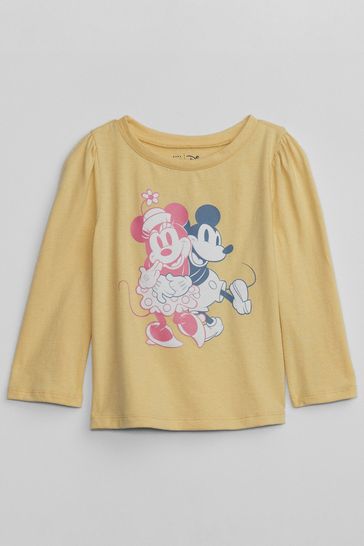 Yellow Disney Graphic T-Shirt