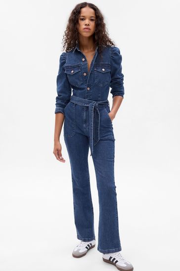 Buy Gap Western Denim Jumpsuit with Washwell from the Gap online shop