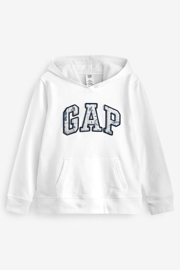 White hoodie gap new arrivals