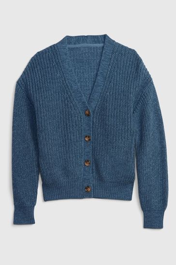 Gap shop blue cardigan