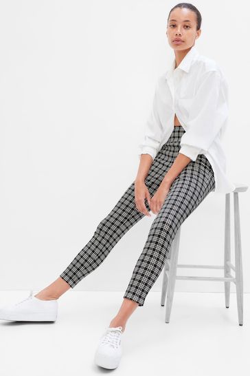 Gap checked clearance trousers