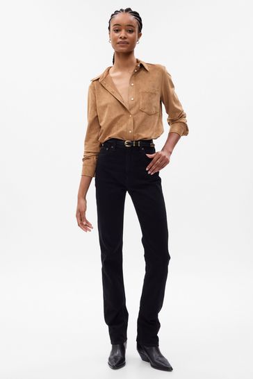 Faux suede dress long sleeve cheap