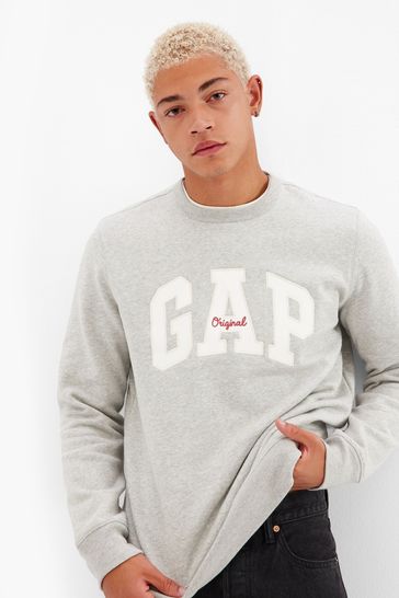 Buy Gap Original Logo Crew Neck Sweatshirt from the Gap online shop