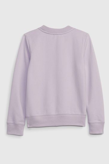 Gap Purple Logo Sweatshirt