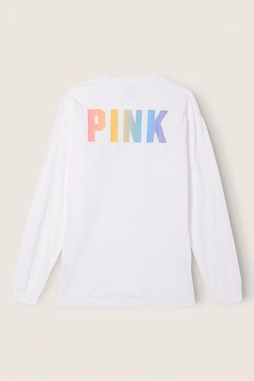 Pink victoria secret shop long sleeve shirts