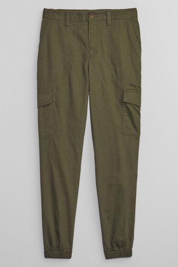 Gap green cargo pants 2025