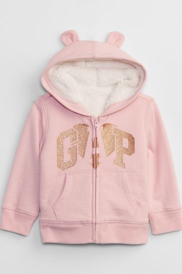 Light pink zip up sweater store
