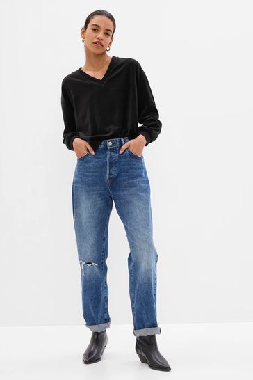 Black velour jumper 2025