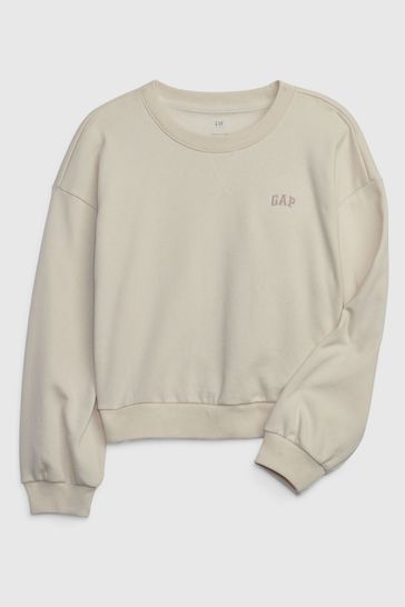 Buy Gap Logo Oversized Crew Neck Sweatshirt from the Gap online shop