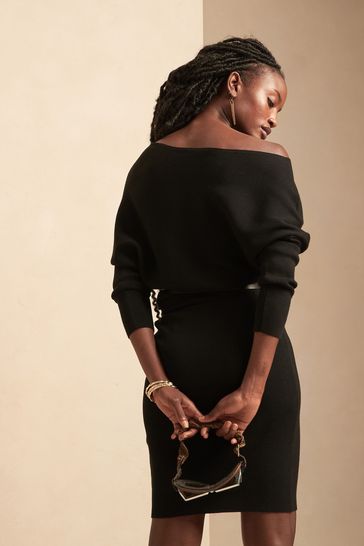 Off shoulder dress online shopping on sale