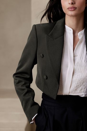 Banana republic black best sale jacket womens