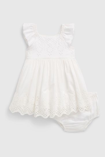 Baby white eyelet hotsell dress