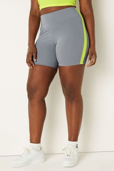 Pantaloncini Bike Short Victoria's Secret Pink High Waist 6'' - Vita Alta, Nuovo Con Etichette