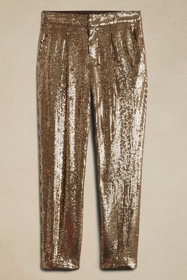 Buy Banana Republic Ulla Sequin Trousers from the Gap online shop