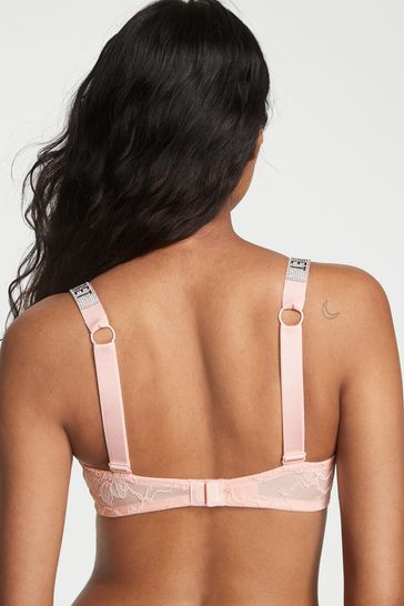 Buy Victoria's Secret Black Shine Strap Lace Bralette from the Next UK  online shop