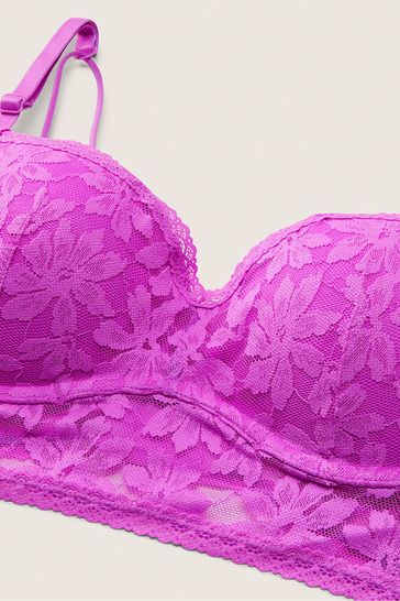 Buy Victoria's Secret PINK Lace Wired Push Up Bralette from the Victoria's  Secret UK online shop