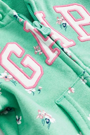 Buy Gap Print Logo Zip Up Hoodie from the Gap online shop