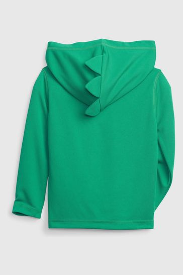 Gap Green 3D Dinosaur Hoodie