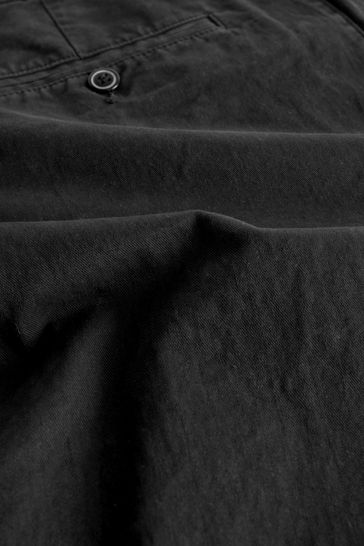 Gap Black Essential Chino Trousers Loose Taper Fit