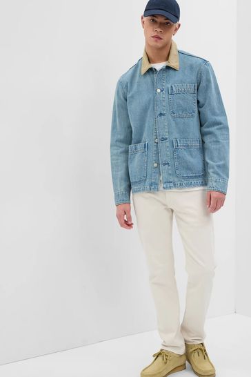 Gap Blue Denim Chore Jacket