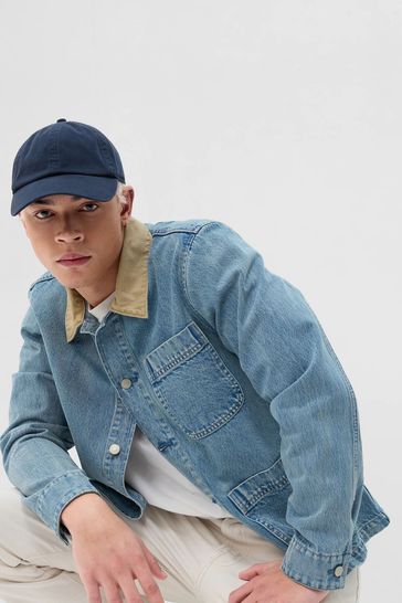 Mens denim chore jacket store