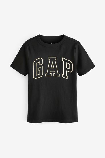 Buy Gap Logo Crew Neck Short Sleeve T-Shirt from the Gap online shop
