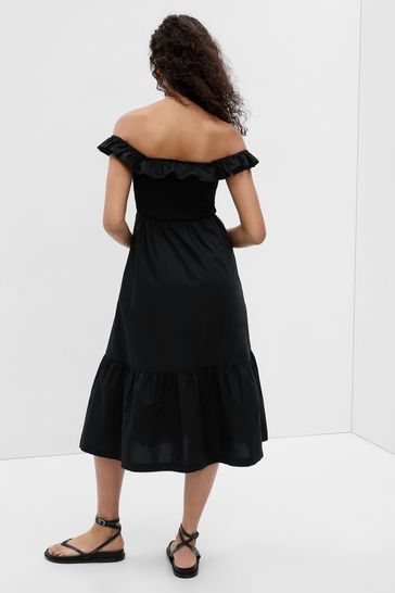 Gap ruffle dress clearance
