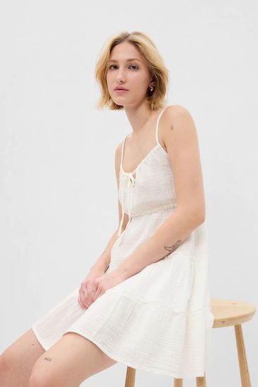 Gap white dress girl new arrivals