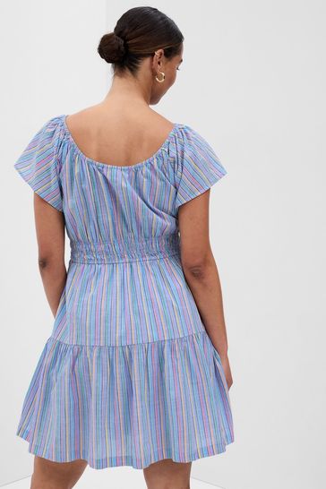 Gap gingham cheap dress