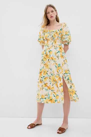 Gap yellow on sale dress