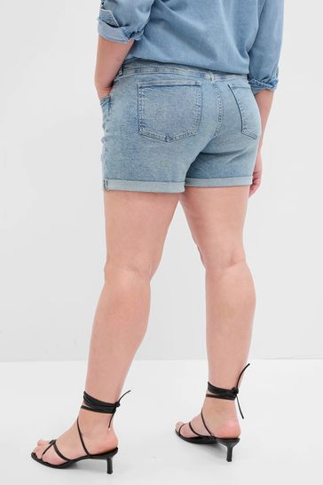 Mid rise outlet distressed shorts