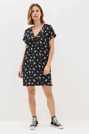 Buy Gap Floral Smocked Short Sleeve Mini Dress from the Gap online