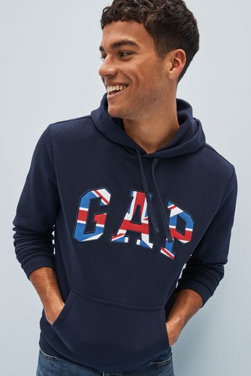 Buy Gap Union Jack Logo Hoodie from the Gap online shop