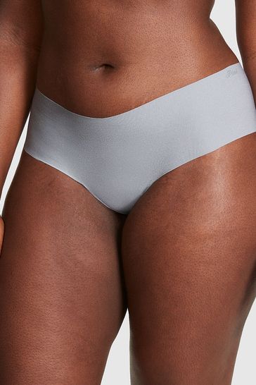 Victoria's Secret PINK Grey Oasis No Show Cheeky Knickers